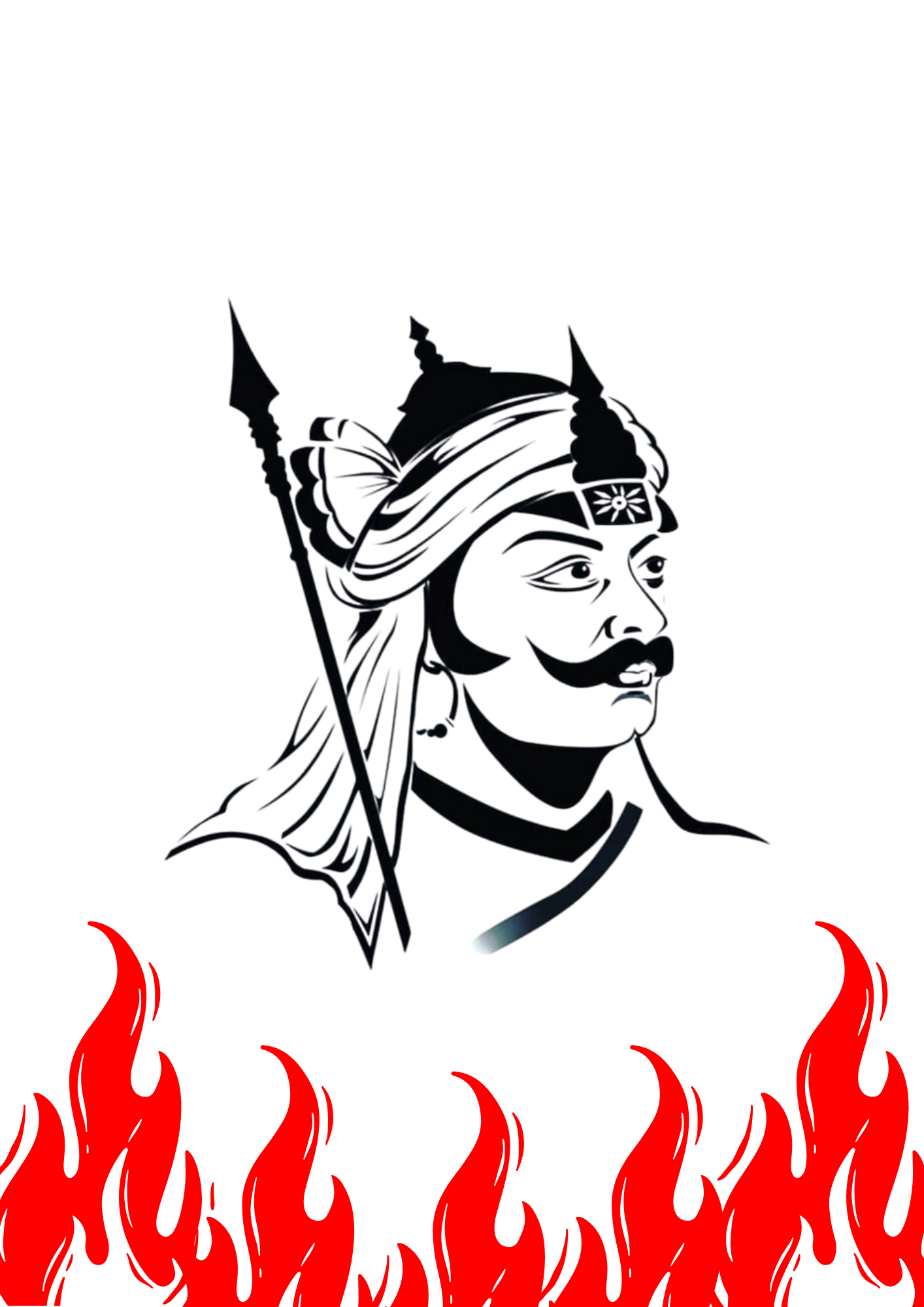 FireEffectTshirtBack