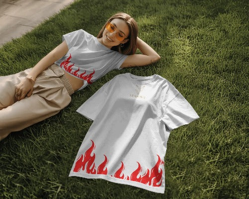 unisexFireEffectTshirt